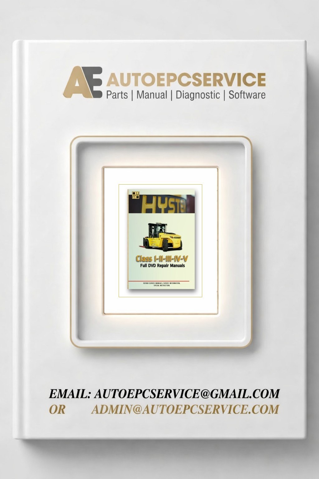 Hyster Forklift Class Full DVD Repair Manuals Download