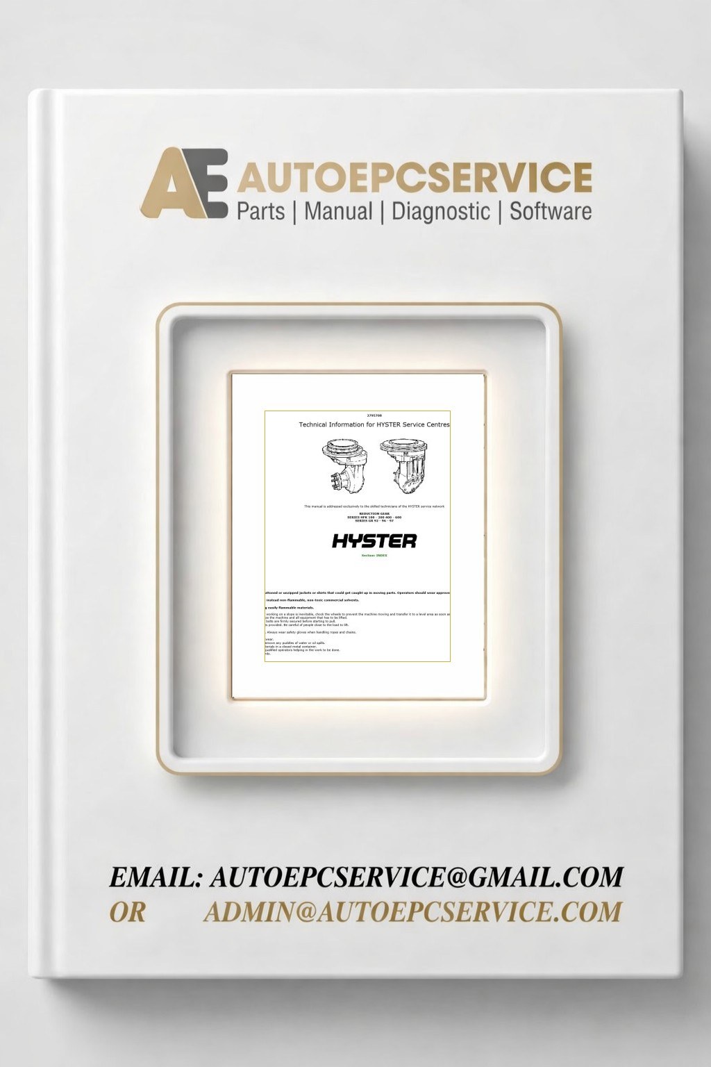 Hyster Forklift Claas 3 Electric Motor Hand Trucks Repair ManualsUpdated 11 2 Download
