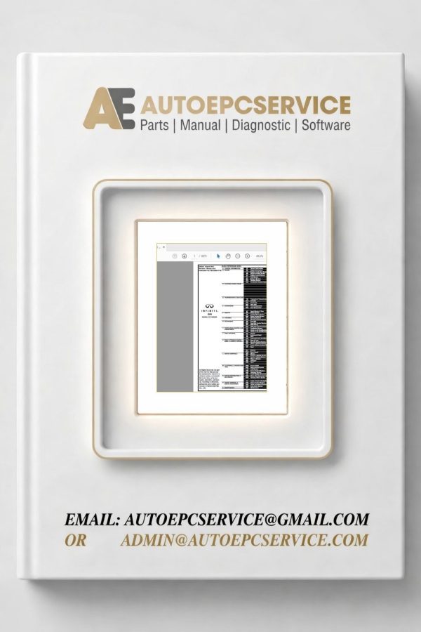 Infiniti Q50 Model V37 Series Service Manual 2015 Sm15E00V37U0 1 Download