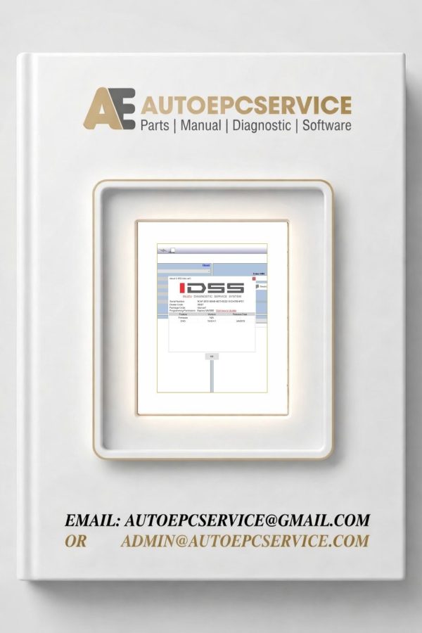 Isuzu G Idss Diagnostic Service System 03.2021 Release Full Diagnostic Software 5 Download