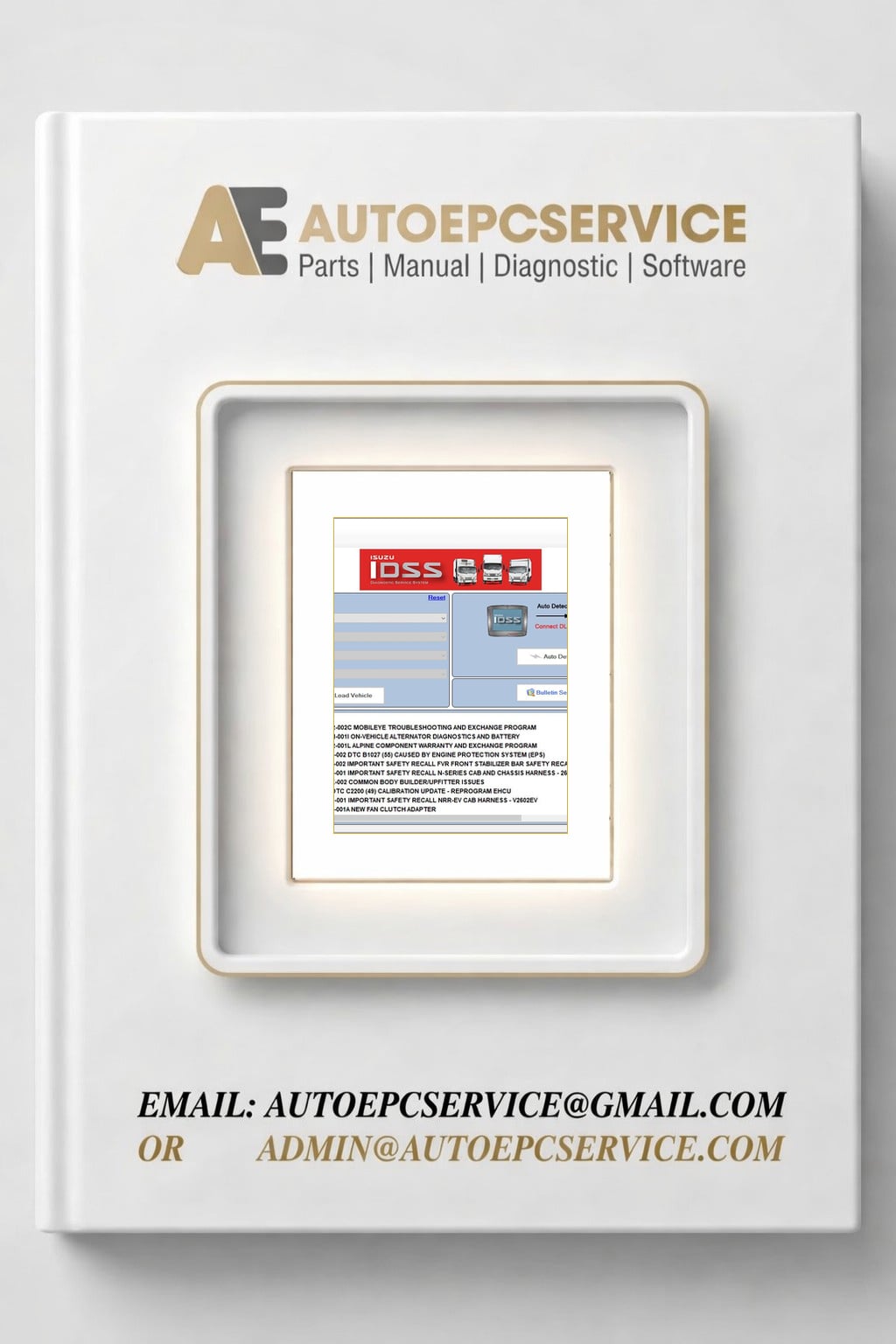 Isuzu IDSS USA 08.2026 Diagnostic System Solution