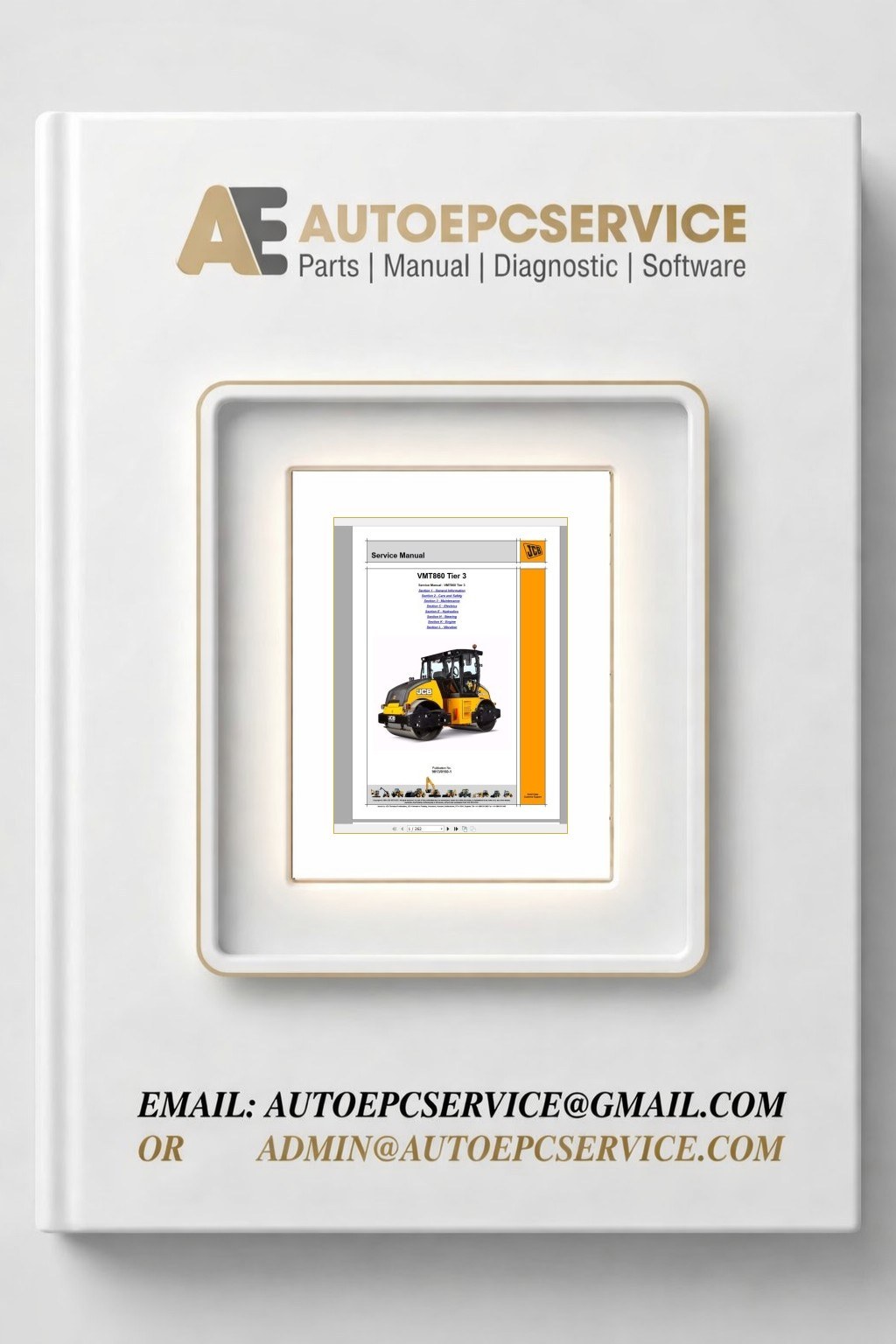 JCB Vibromax Service Manual New Models Updated 2018 CD7 Download