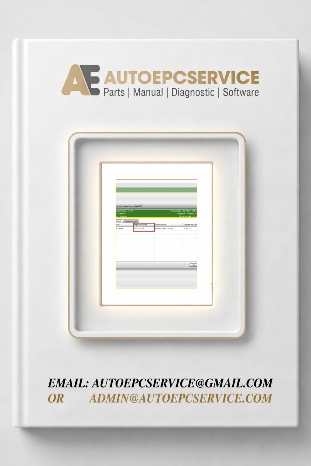 John Deere Parts ADVISOR 2019 122018 Offline DVD8 Download
