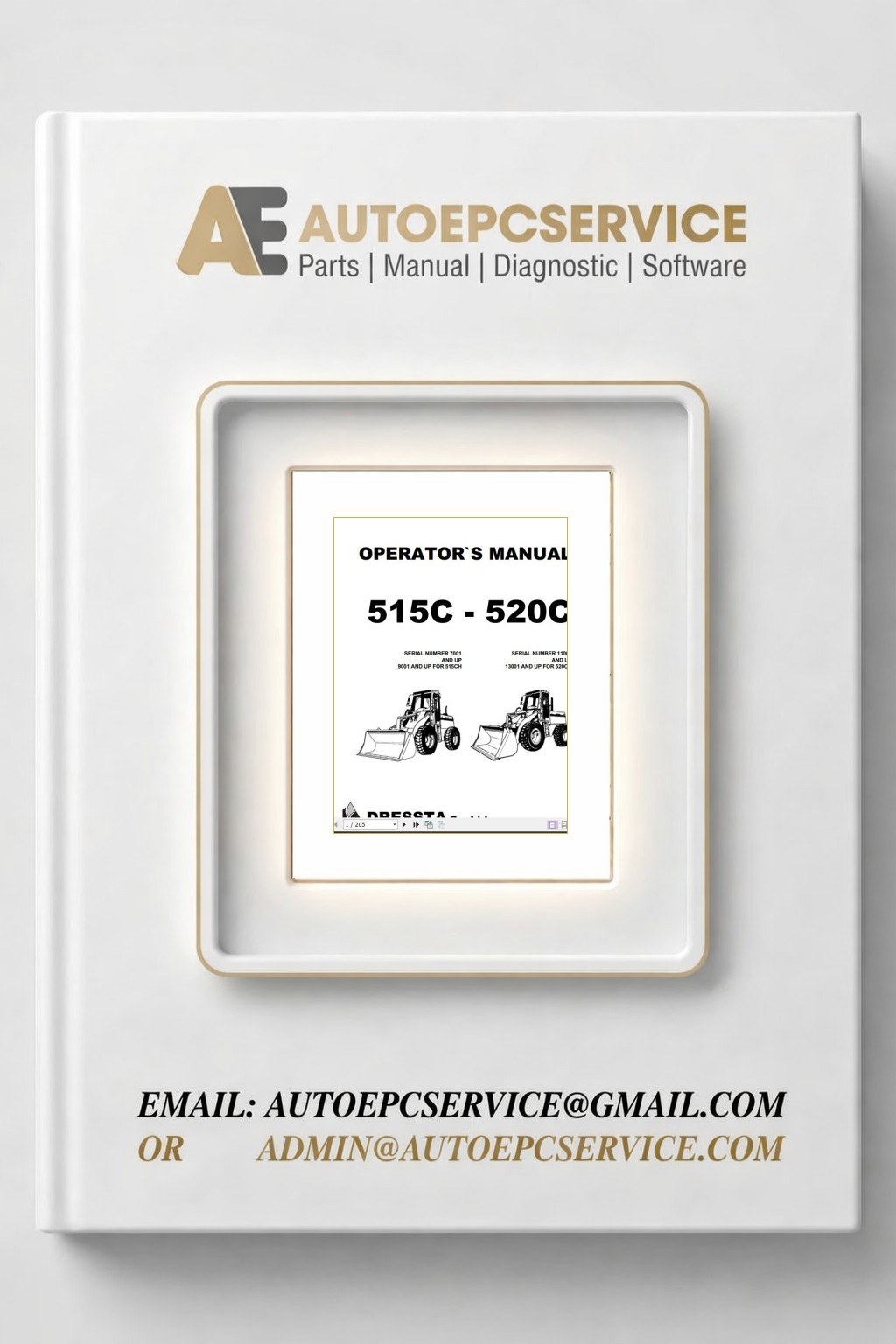 Komatsu 515C 52OC Operator’s Manual EN OM515C520C99 1E 1 Download