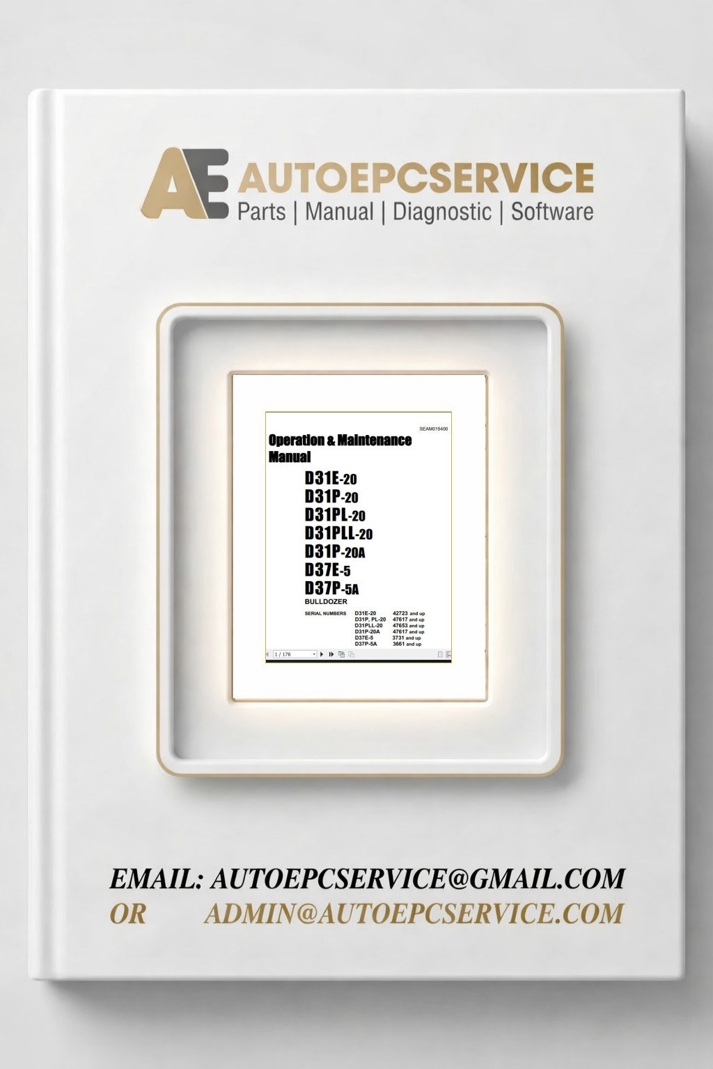 Komatsu Bulldozer D31E 37E P PL PLL 20 Operator Maintenance Manual EN SEAM015400 1 Copy Download
