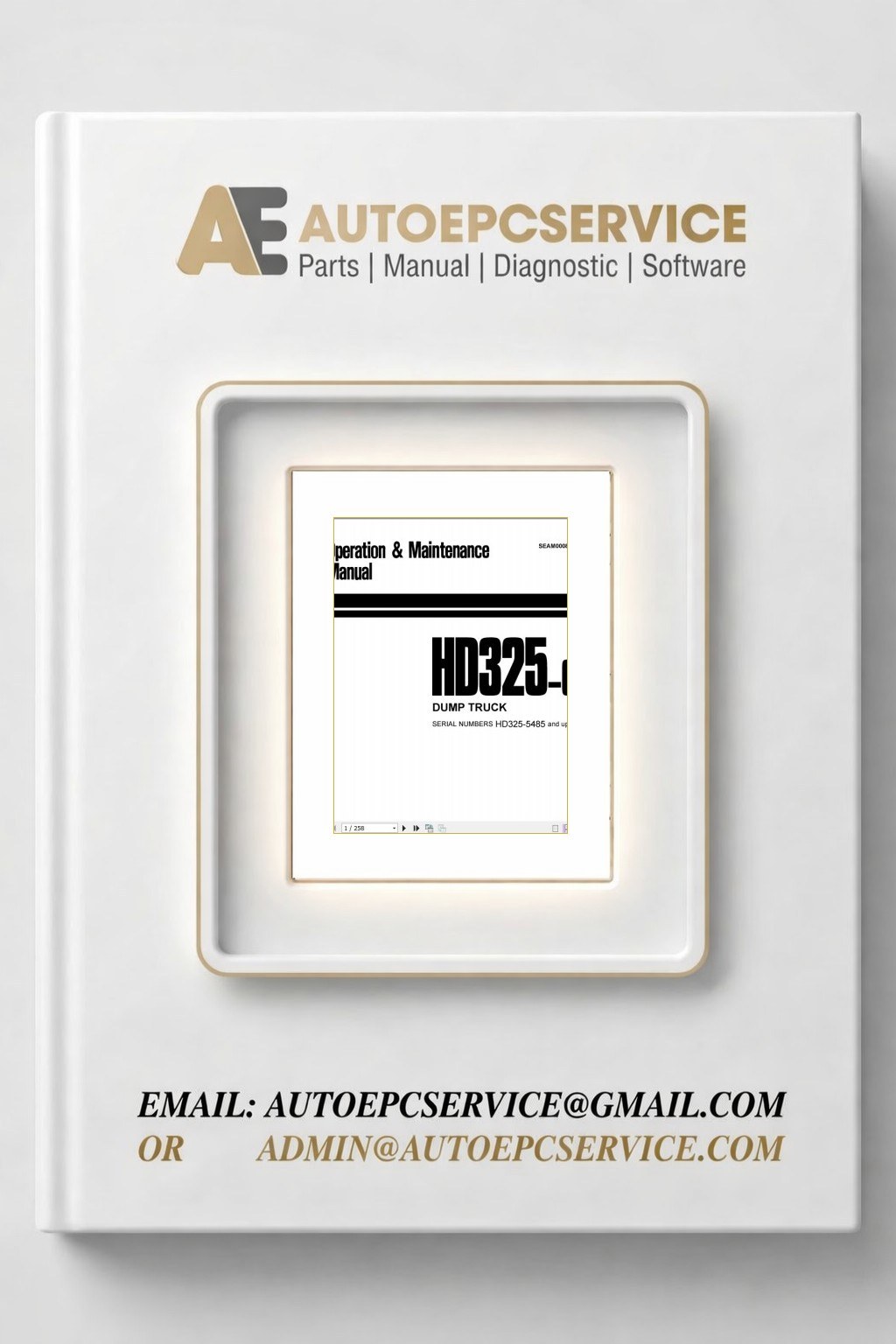 Komatsu Bulldozer D325 6 5485 and up Operator Maintenance Manual EN SEAM000805 1 Download