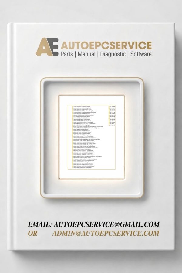 Landrover Ranger Rover 2018 Full Service Manual Wiring Diagram DVD1 1 Download Landrover Ranger Rover 2018 Full Service Manual Wiring Diagram Dvd1 1 Download