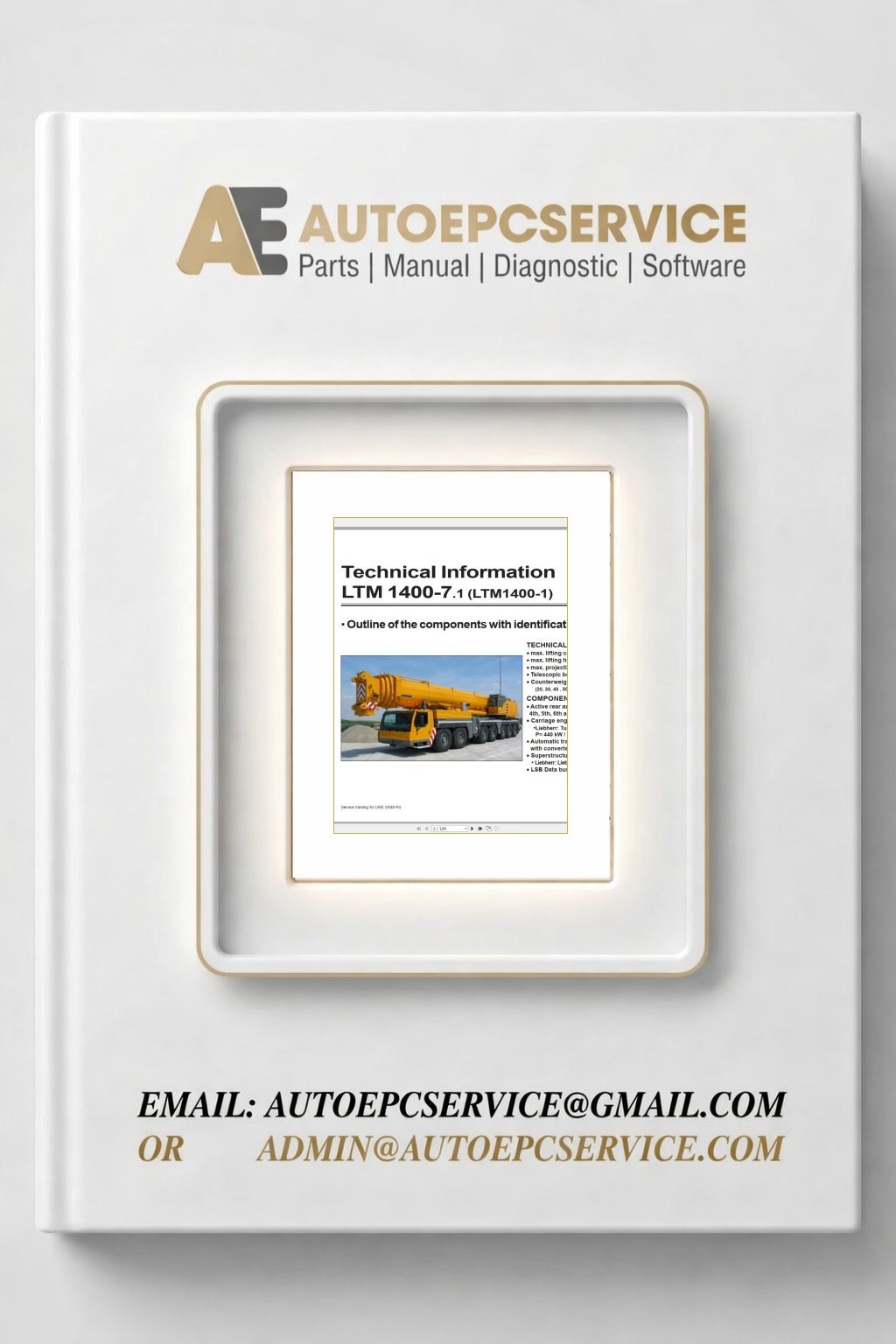 Liebheer BMkS Crane Technical Information Training Information CD7 Download