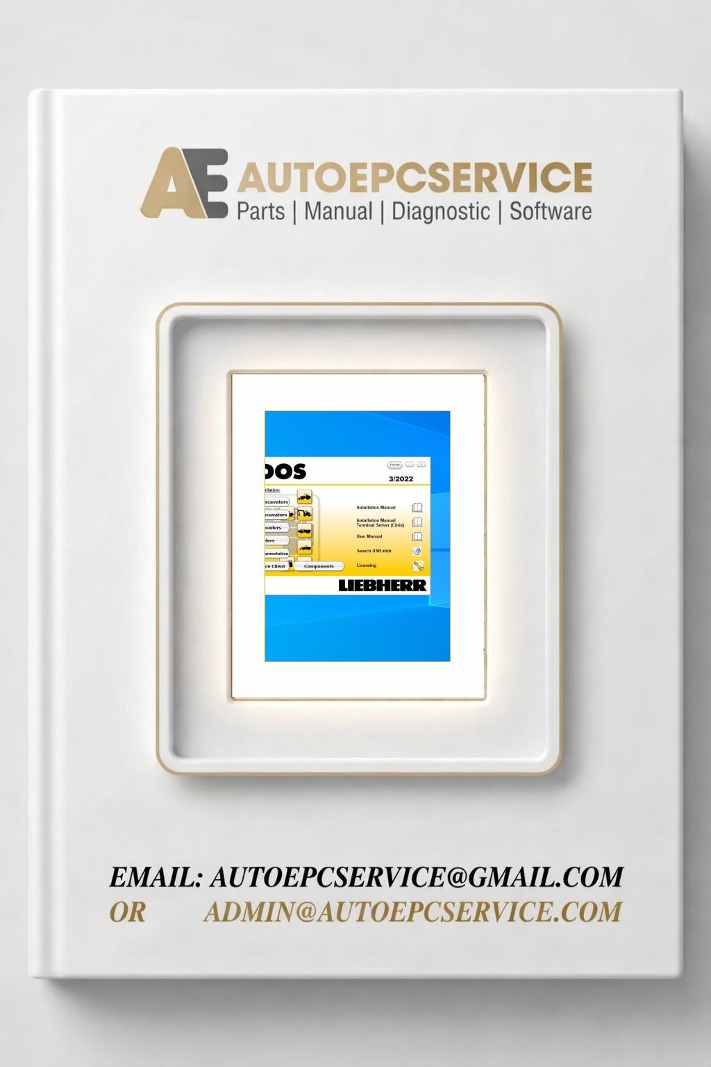 Liebherr Lidos Offline LBH LFR LHB LWT 03.2022 Spare Parts Catalog DVD 2 Download