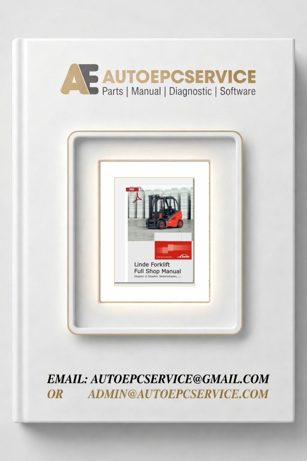 Linde Forklift Full Shop Manual DVD Download