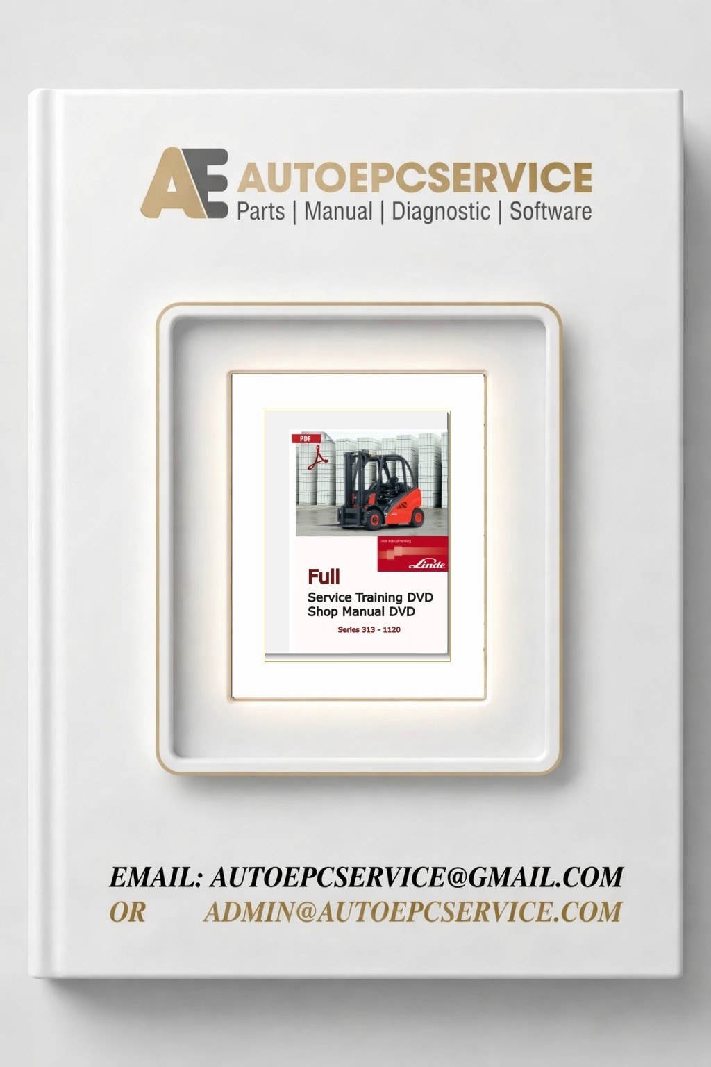 Linde Forklift Truck Full Shop Manual DVD Download