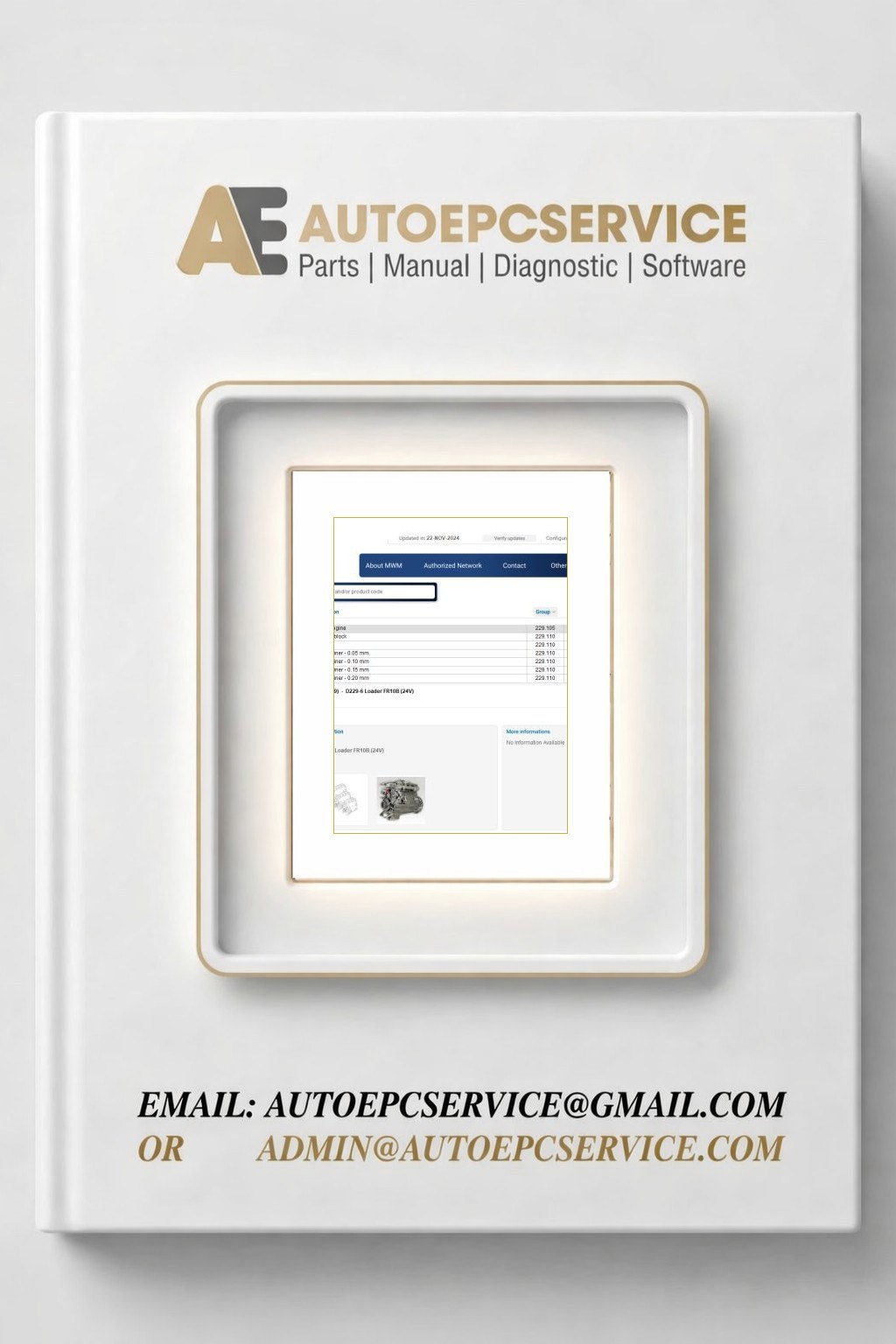 MWM Motores Diesel EPC 12.2024 Spare Parts Catalogue 3 Download