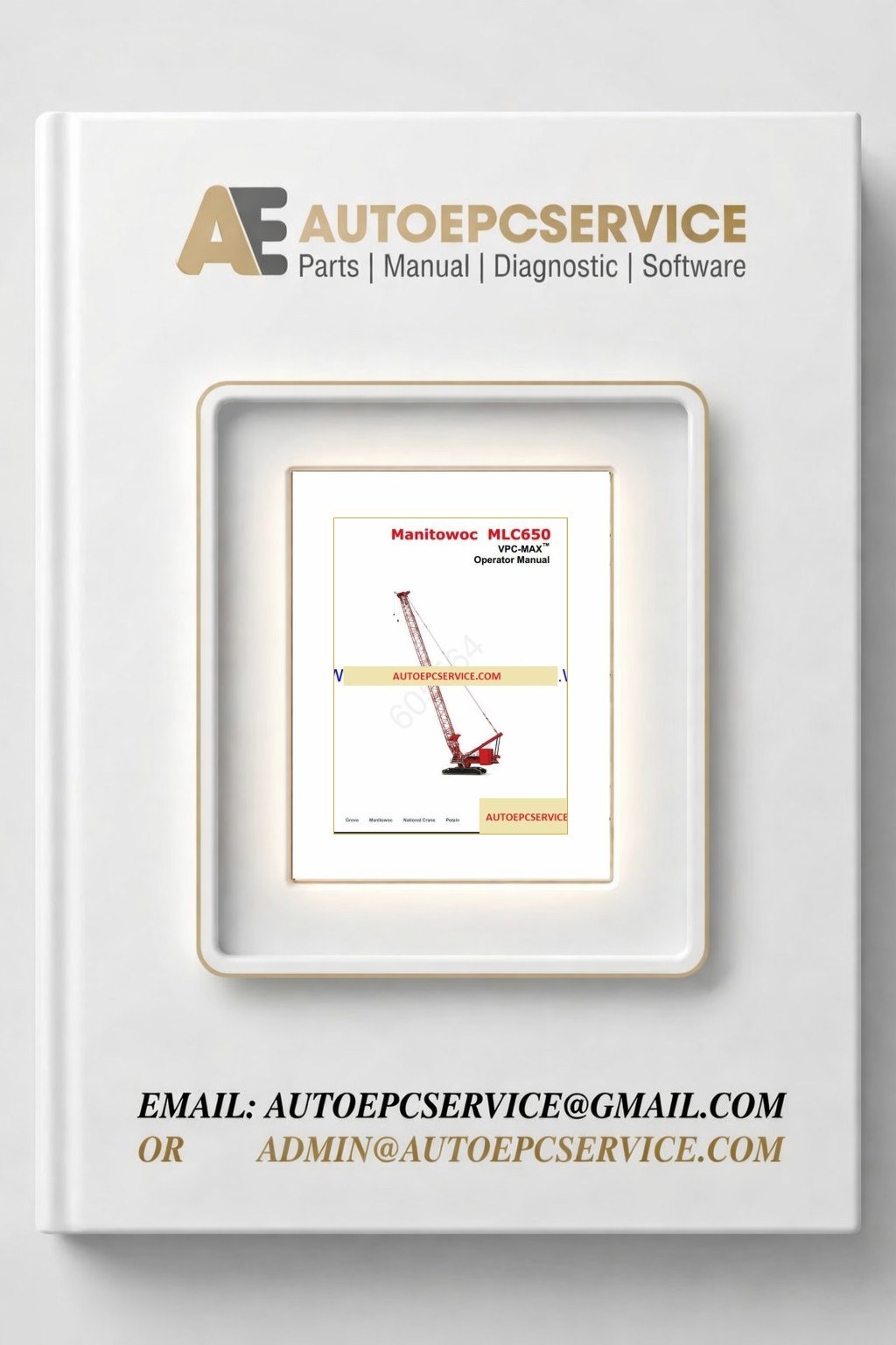 Manitowoc Cranes Full Set Manual DVD5XerA Download