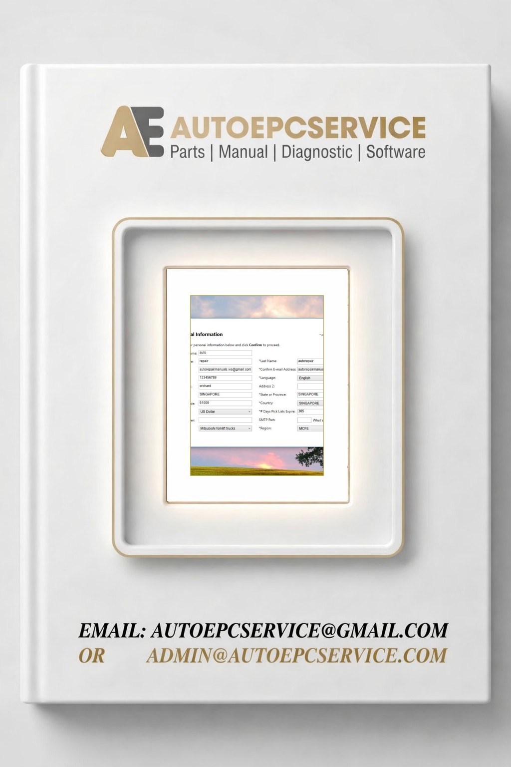Mitsubishi Forklift Trucks MCFE 052019 Spare Parts Catalogue Service Manuals2 Download