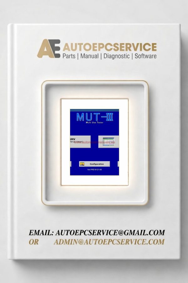 Mitsubishi Mut Iii Pre1706100 Diagnostic Software 0720177 Download