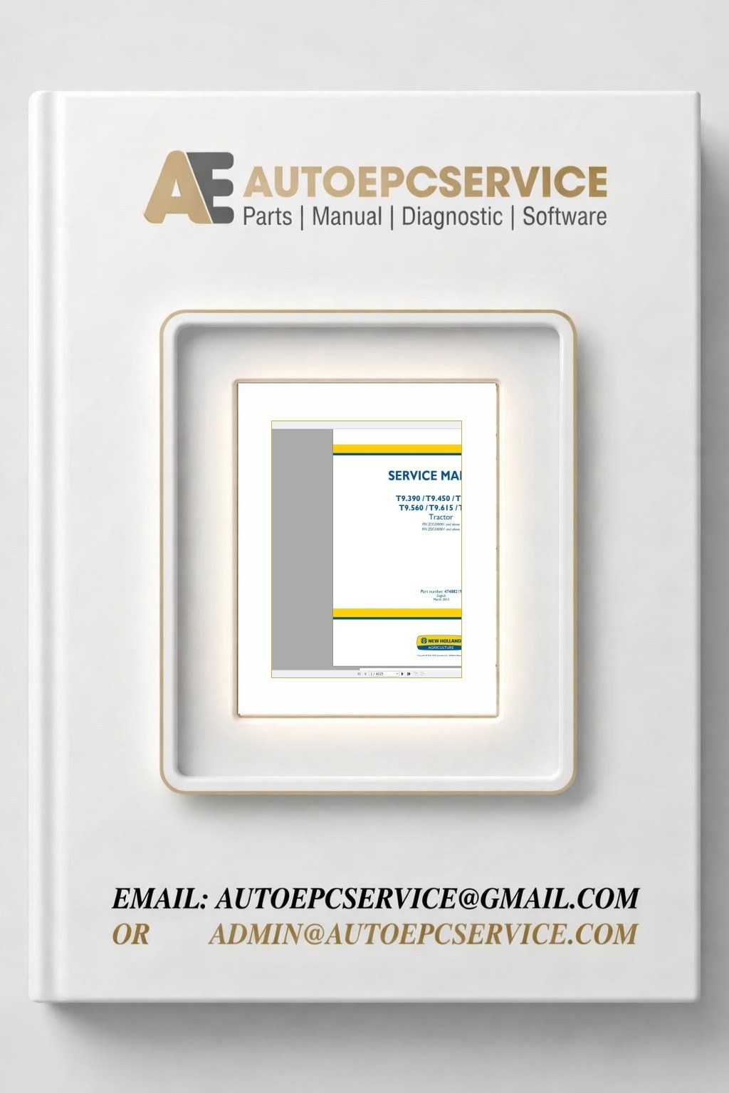 NEW HOLLAND All Service Manuals DVD 1020182 Download