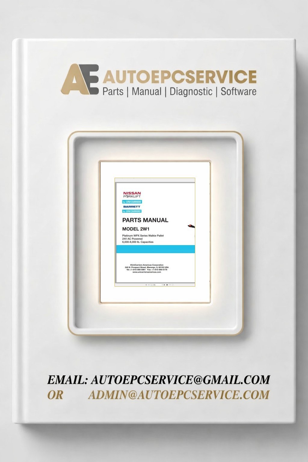 NISSANUNICARRIERS Forklift Part Catalog PDF4 Download