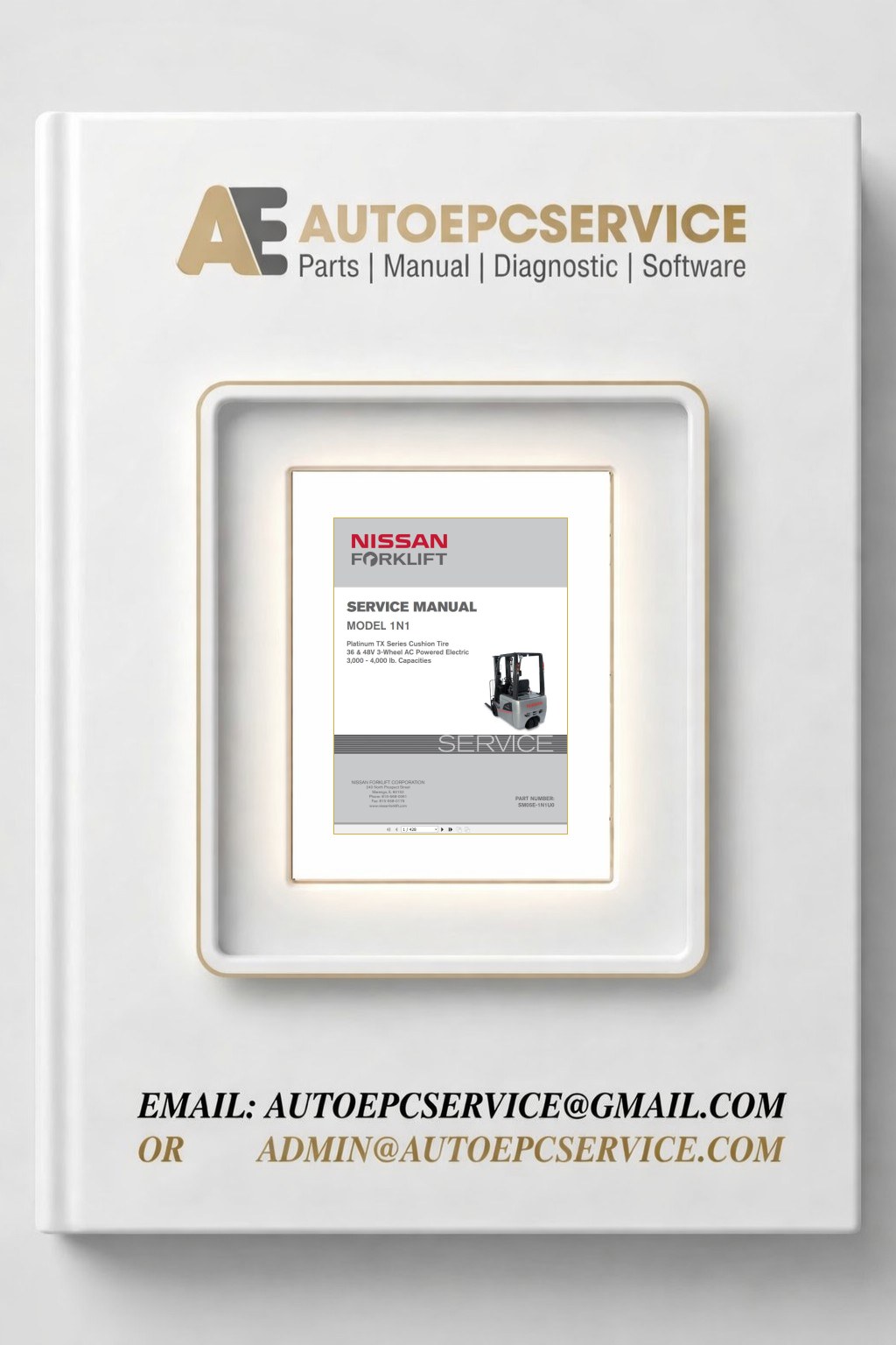 Nissan Forklift 1N1 Service Manual SM05E 1N1U0 2005 Download