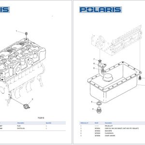 Polaris Utility Vehicle Pro Xd 4000D D21Bepd4B4 Spare Parts Catalog 2021 - Image 4