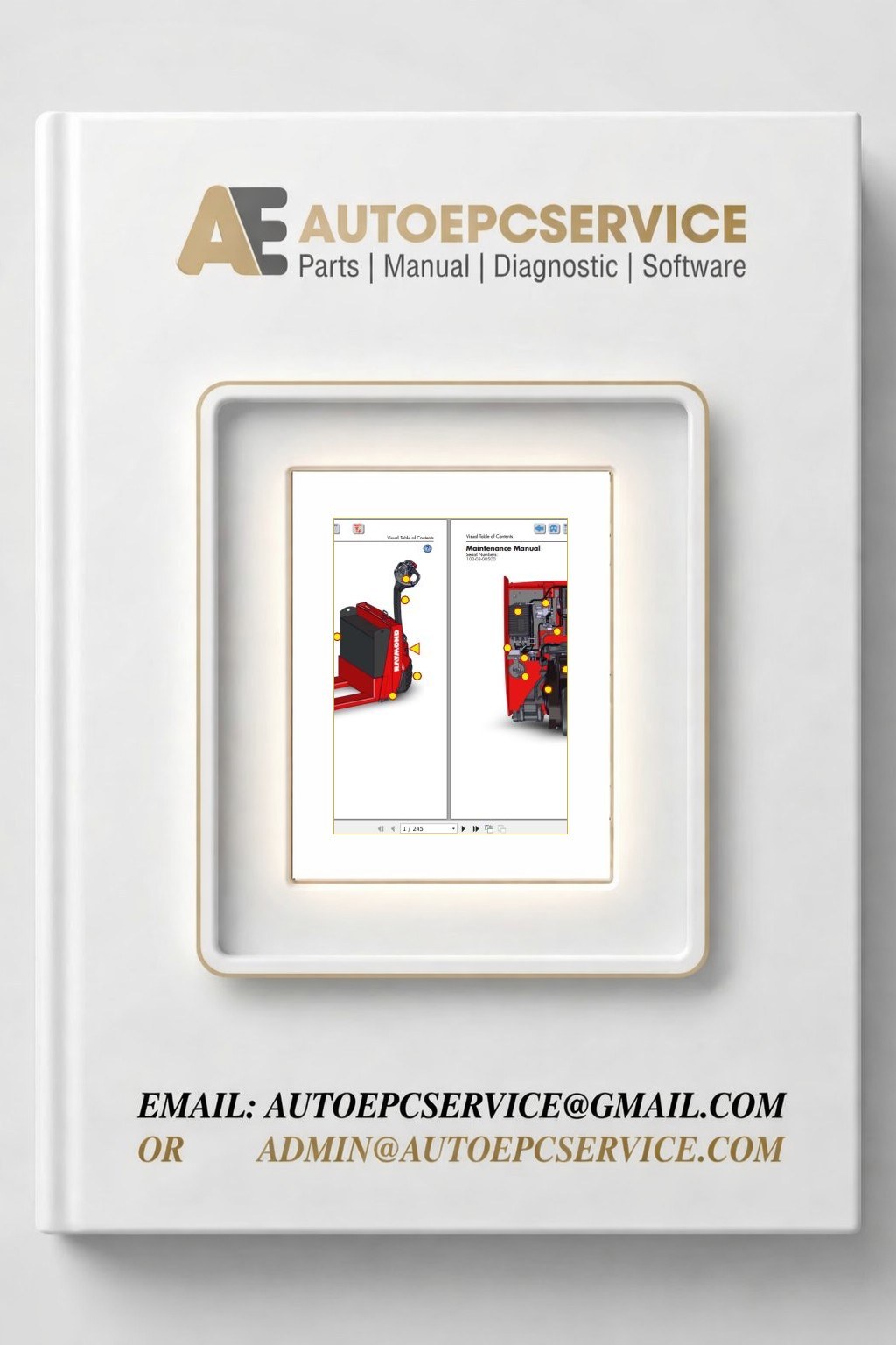 RAYMOND Forklift 8.06GB Service Parts Manual Schematics Update 2020 DVD 5 Download