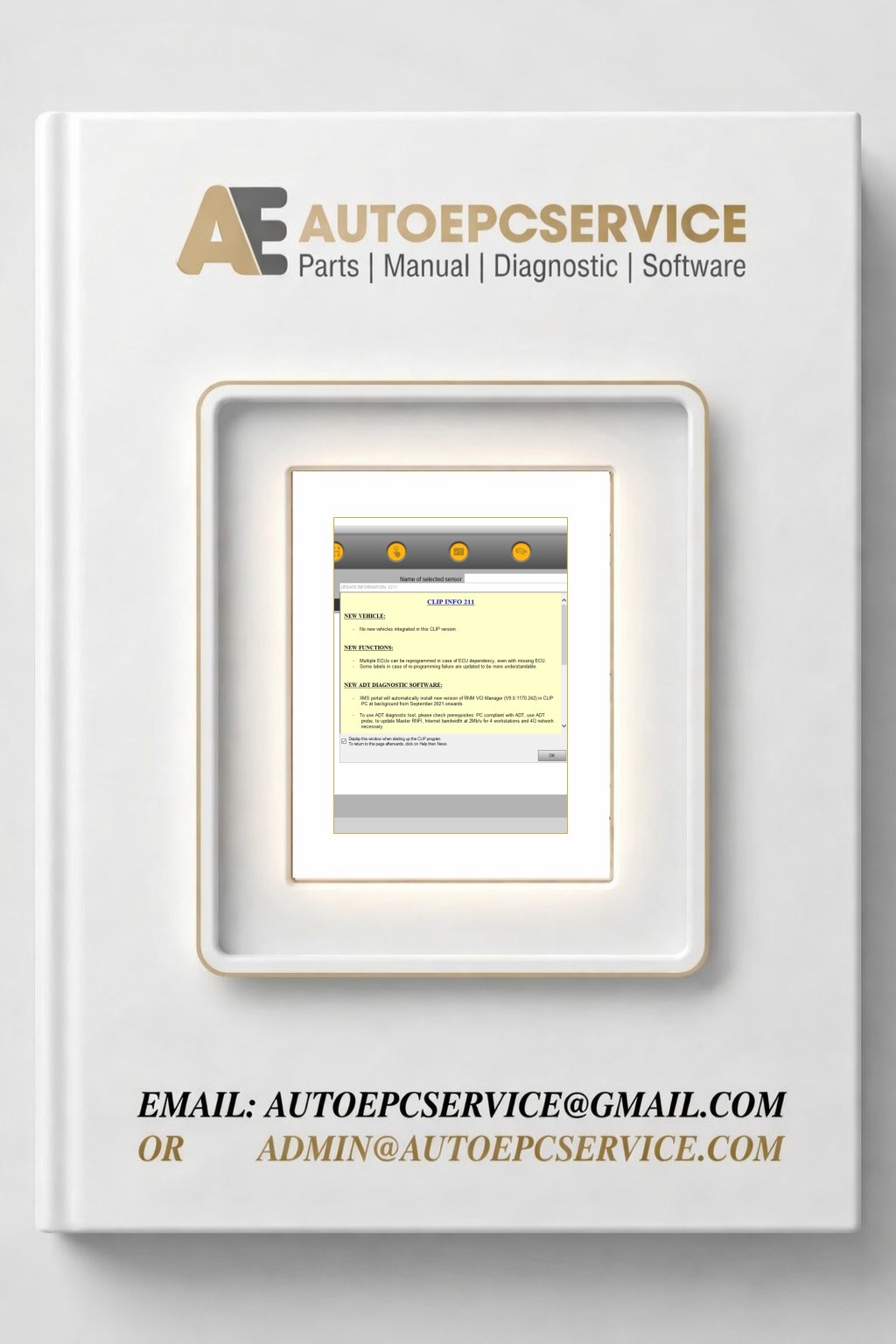 Renault Can Clip v211 04.2021 Diagnostic Software DVD 1 Download