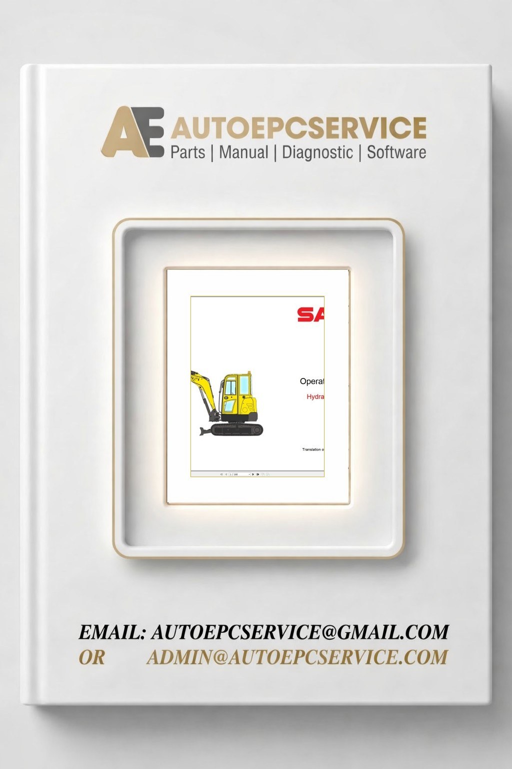 Sany Machinery Spare Parts Catalogue Shop Manual and Diagram DVD PDF 12 Download