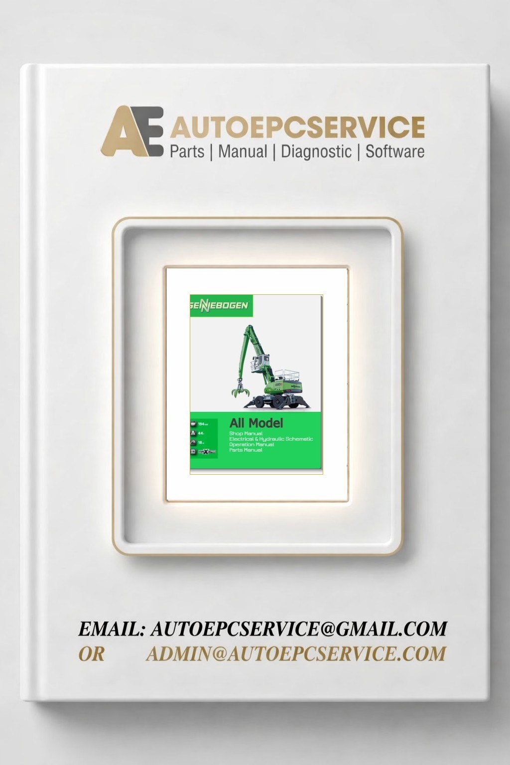 Sennebogen Full Shop Manual DVD Download