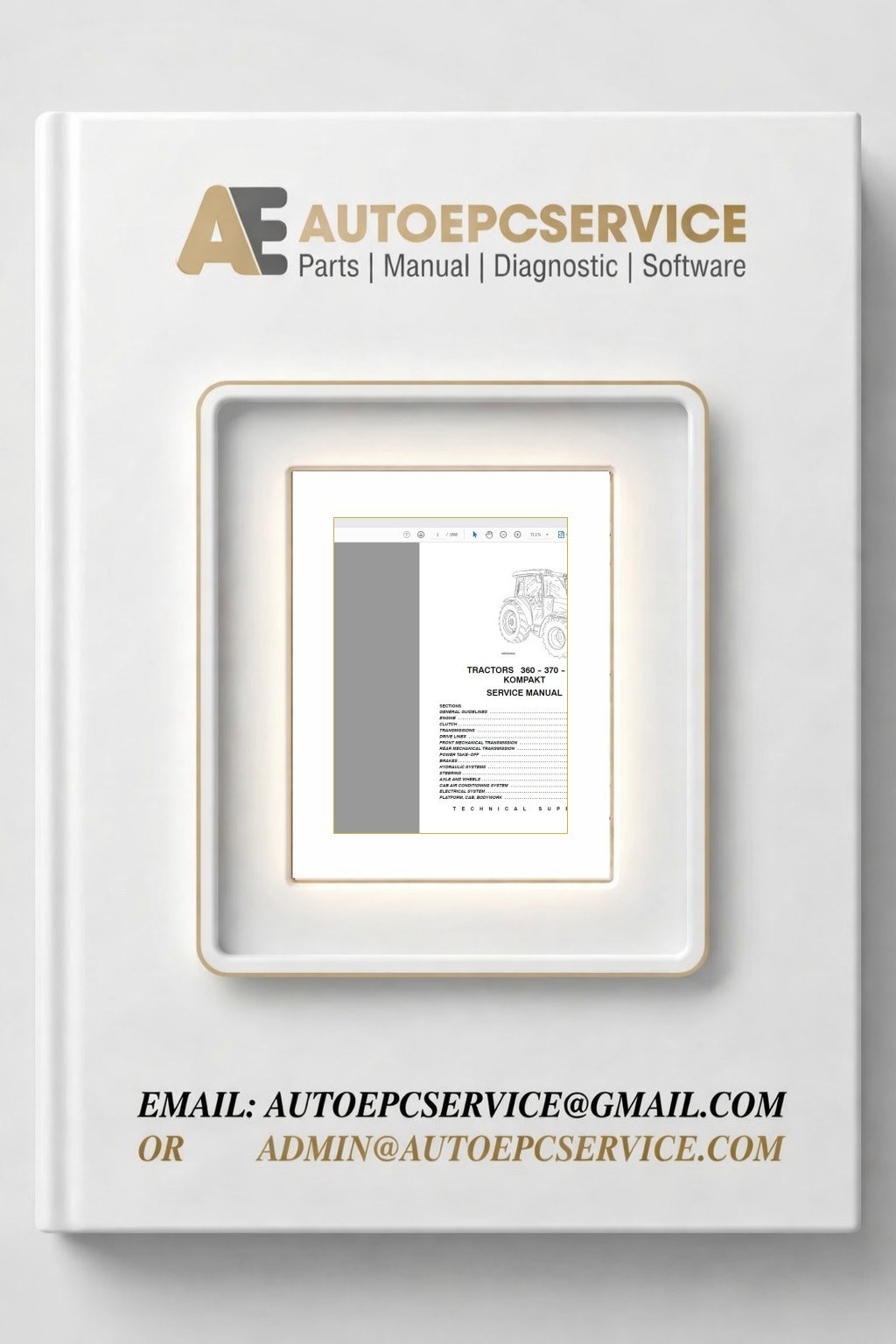 Steyr 360 370 375 485 495 Kompakt Tractors Service Manual 6 84310 1 Download