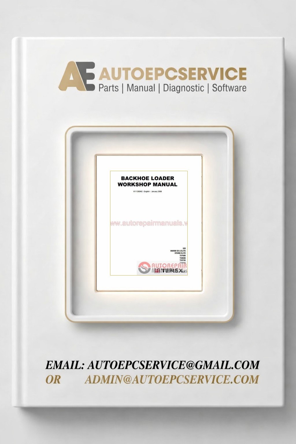 Terex Full Shop Manual DVD8 Download