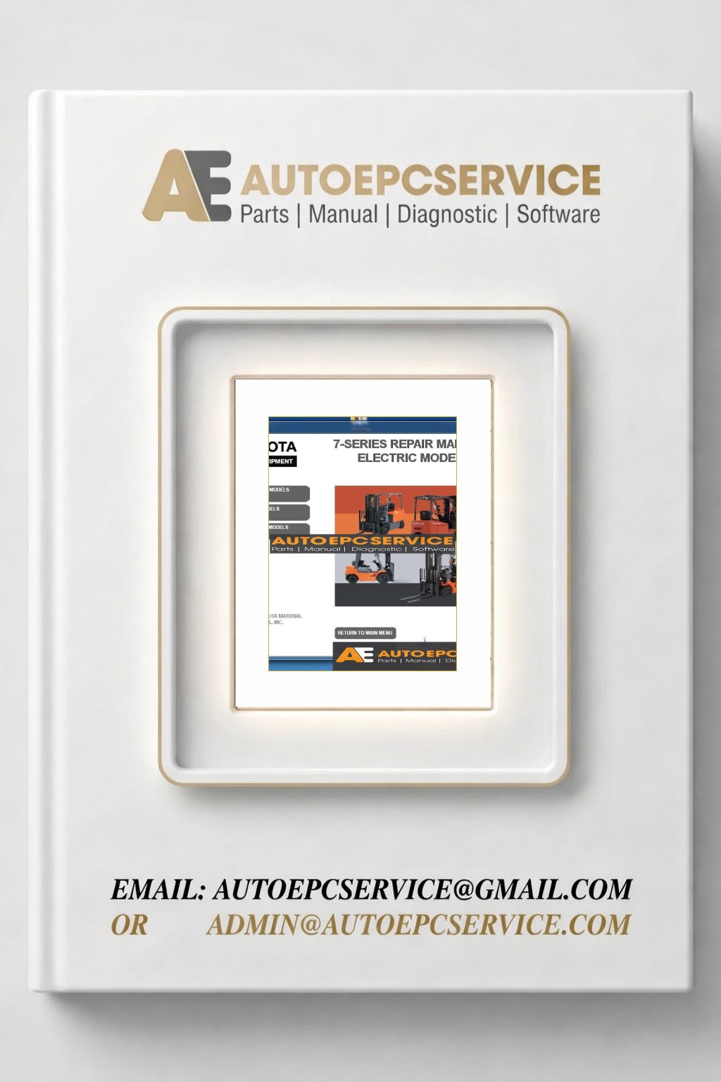 Toyota Forklift Full Set Manual DVD 8 1 Download