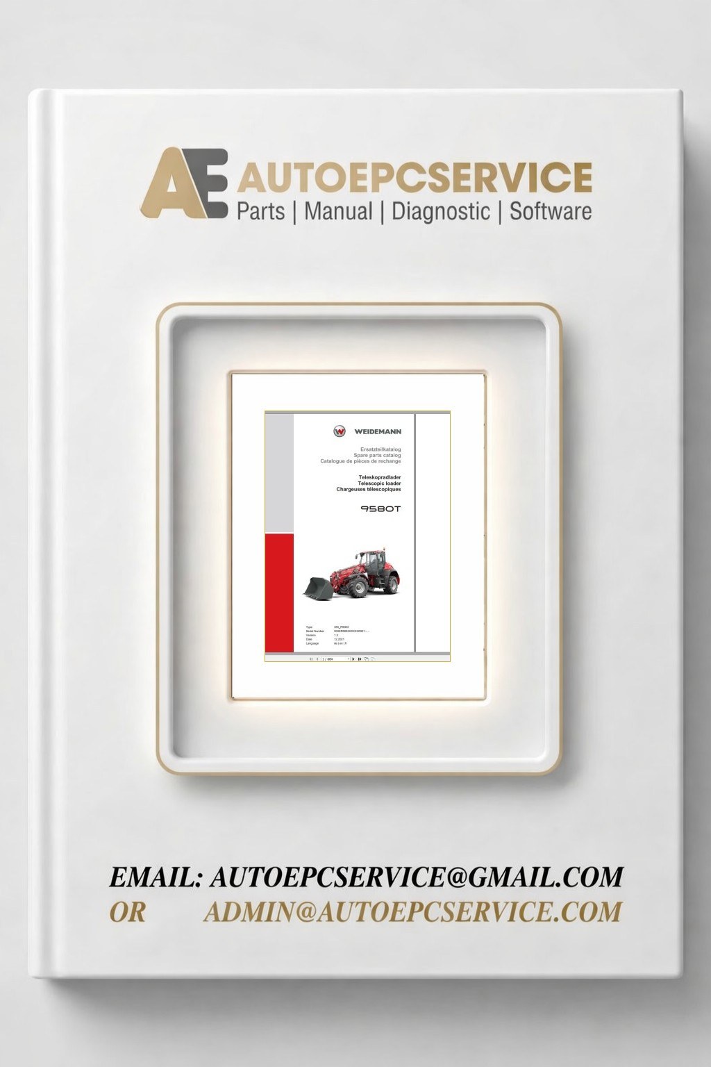 Weidemann Machinery Spare Part Catalog 11.6 GB PDF Multilingual 3 Download