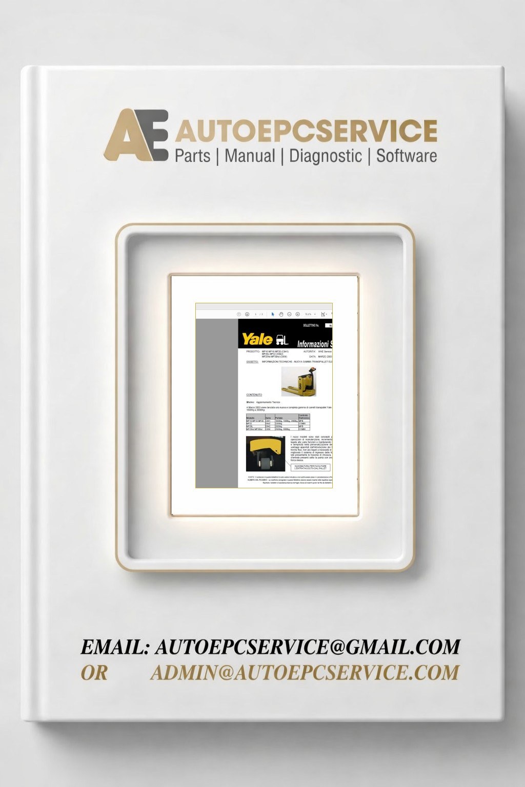 Yale Forklift Service Information Bulletins Download